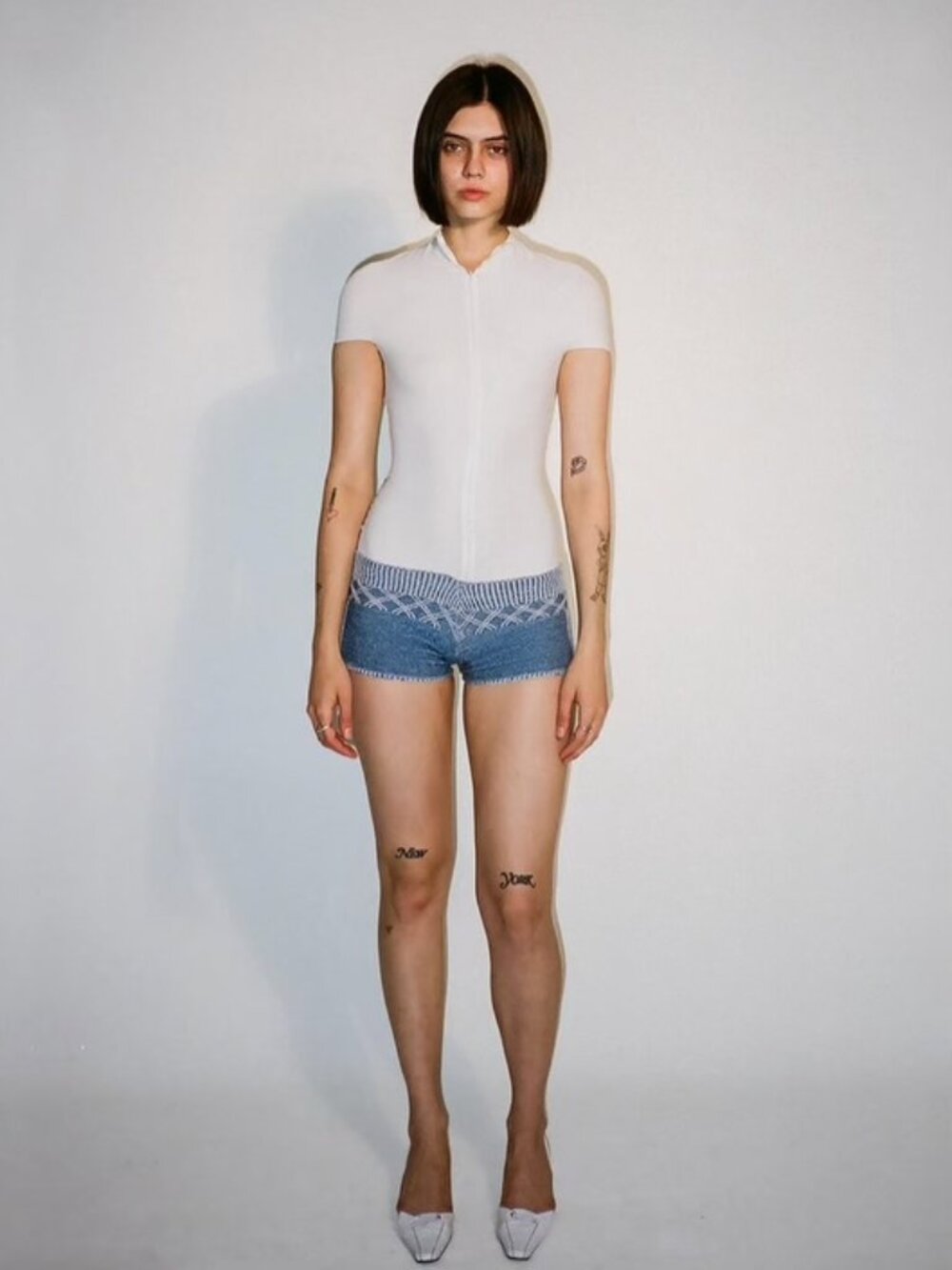 Women's knit shorts